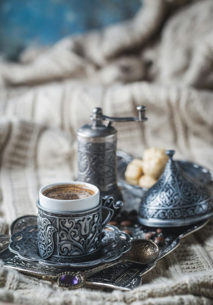 Traditional turkish coffee